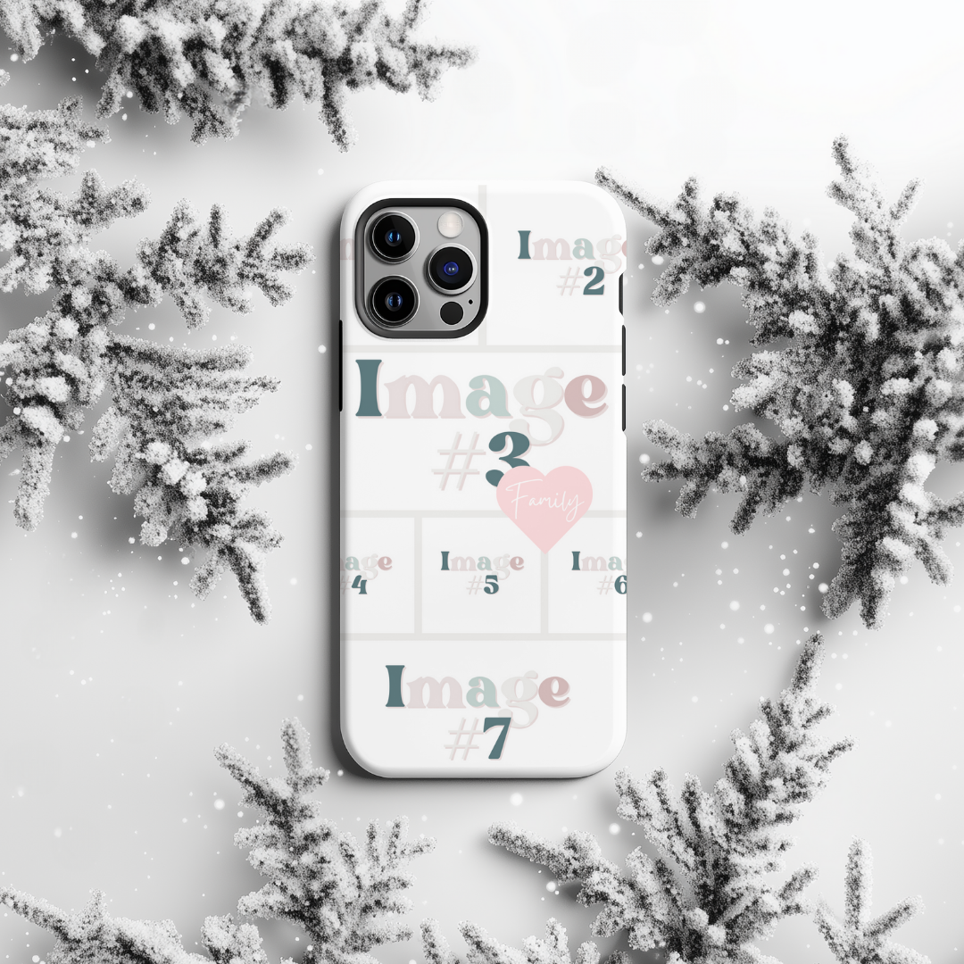 Seven Photo Collage Phone Case