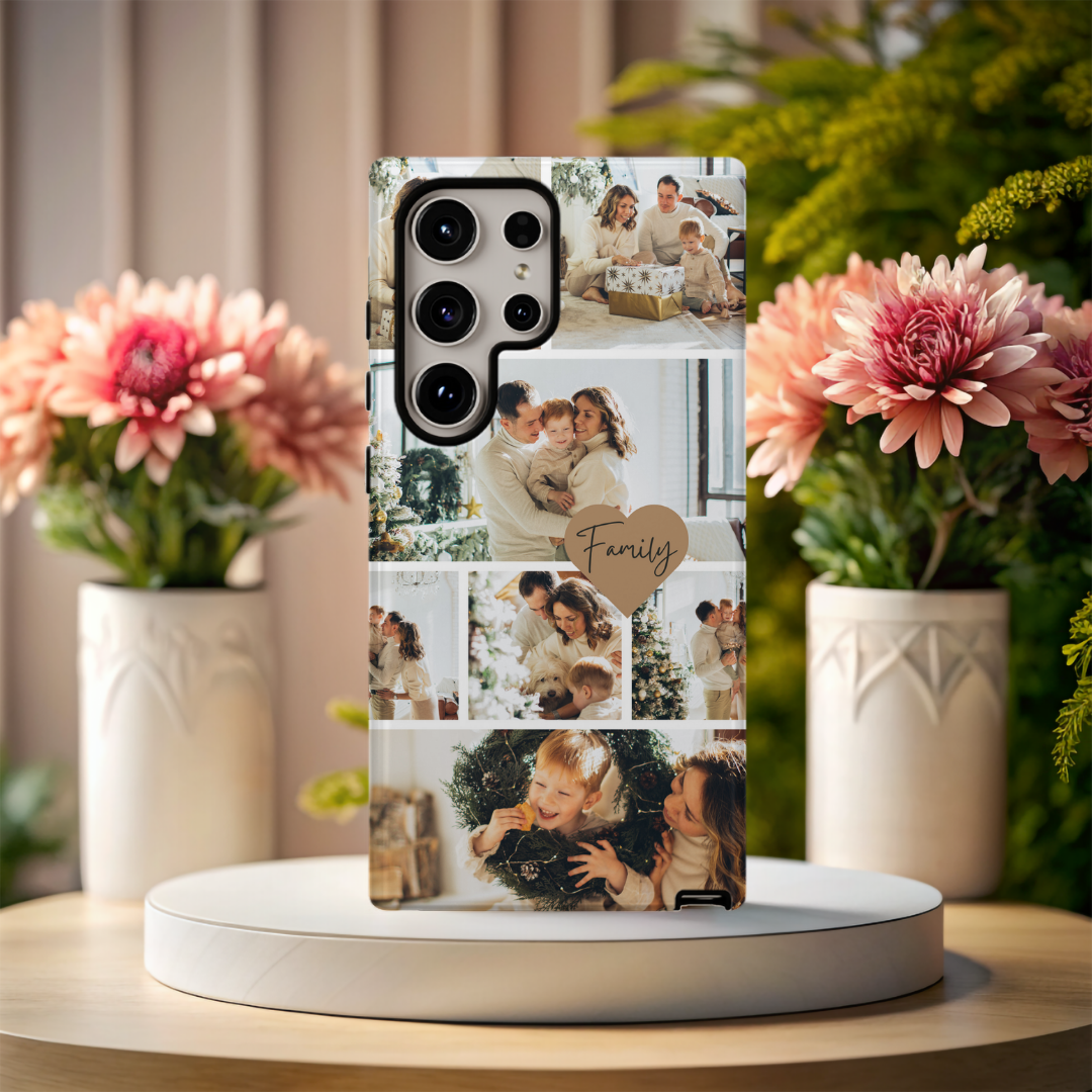 Seven Photo Collage Phone Case