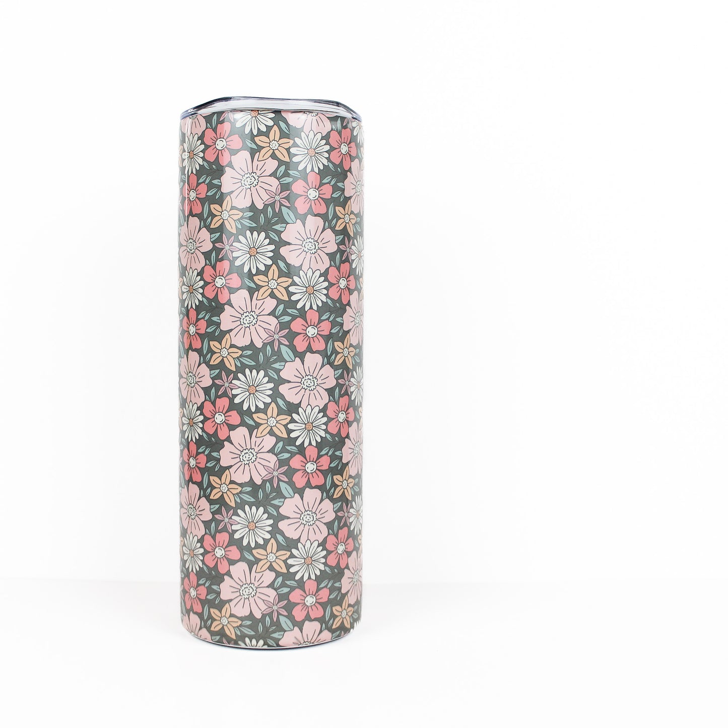 Retro Floral 20oz Skinny Tumbler