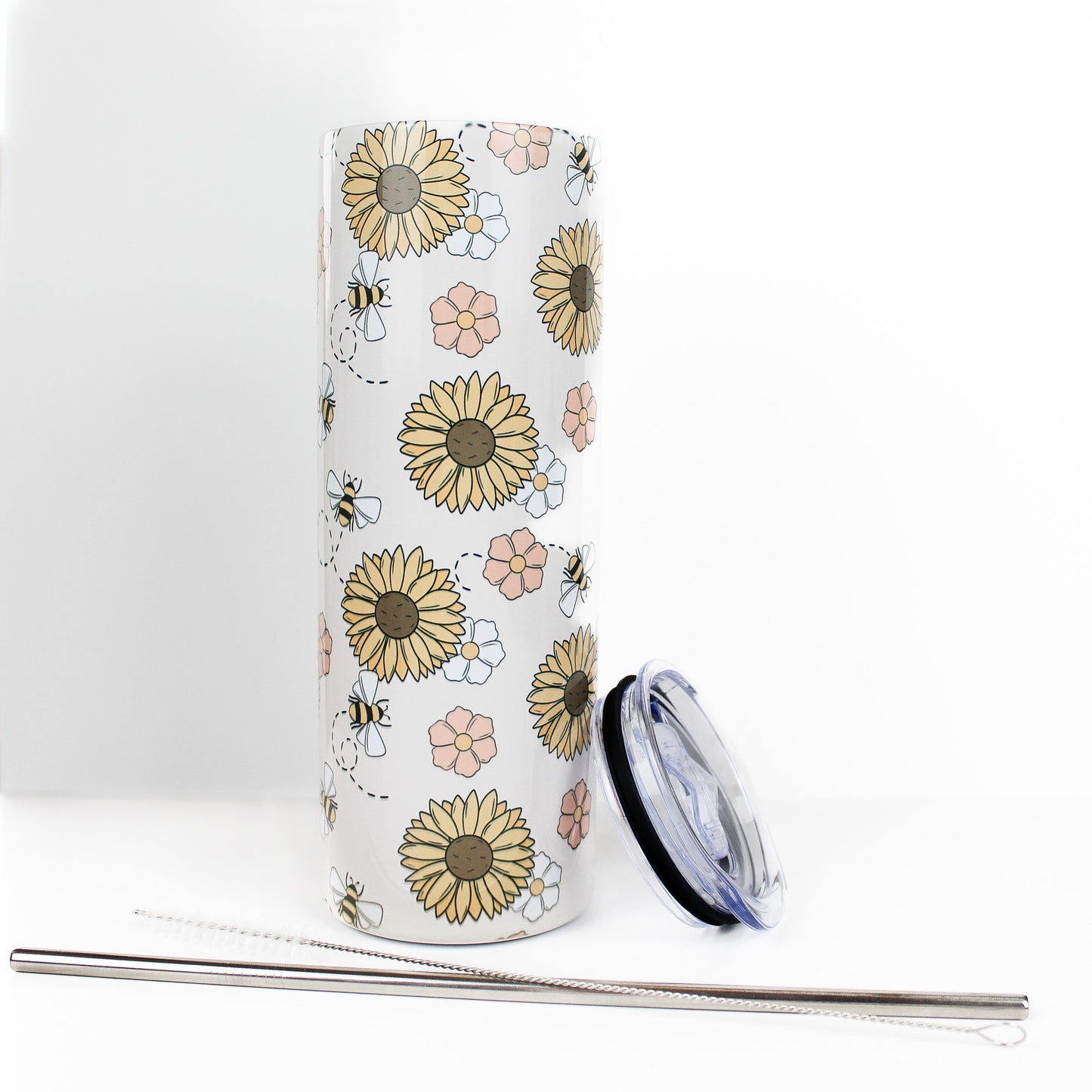 Honey Bee 20oz Skinny Tumbler set