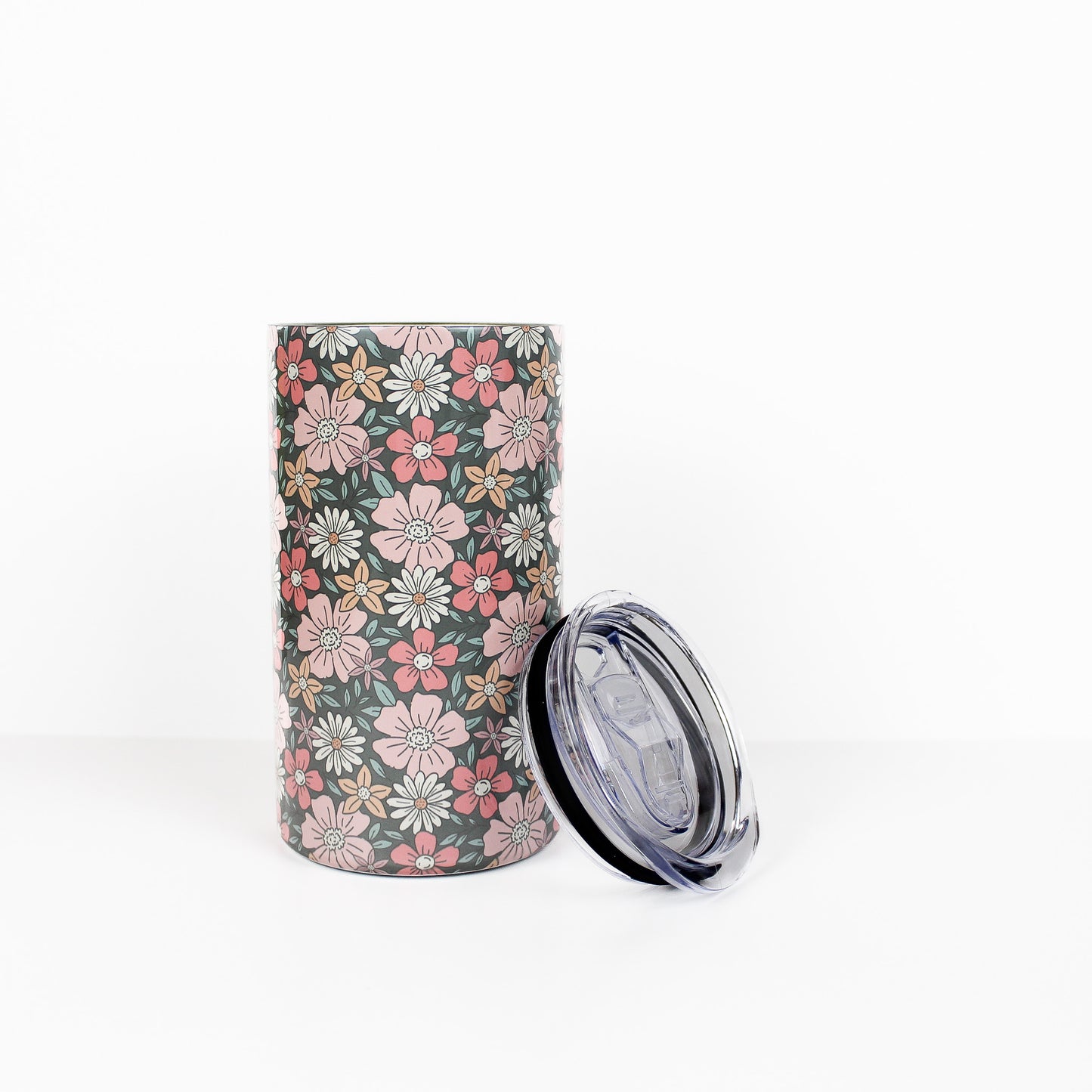 Retro Floral 12oz Skinny Tumbler