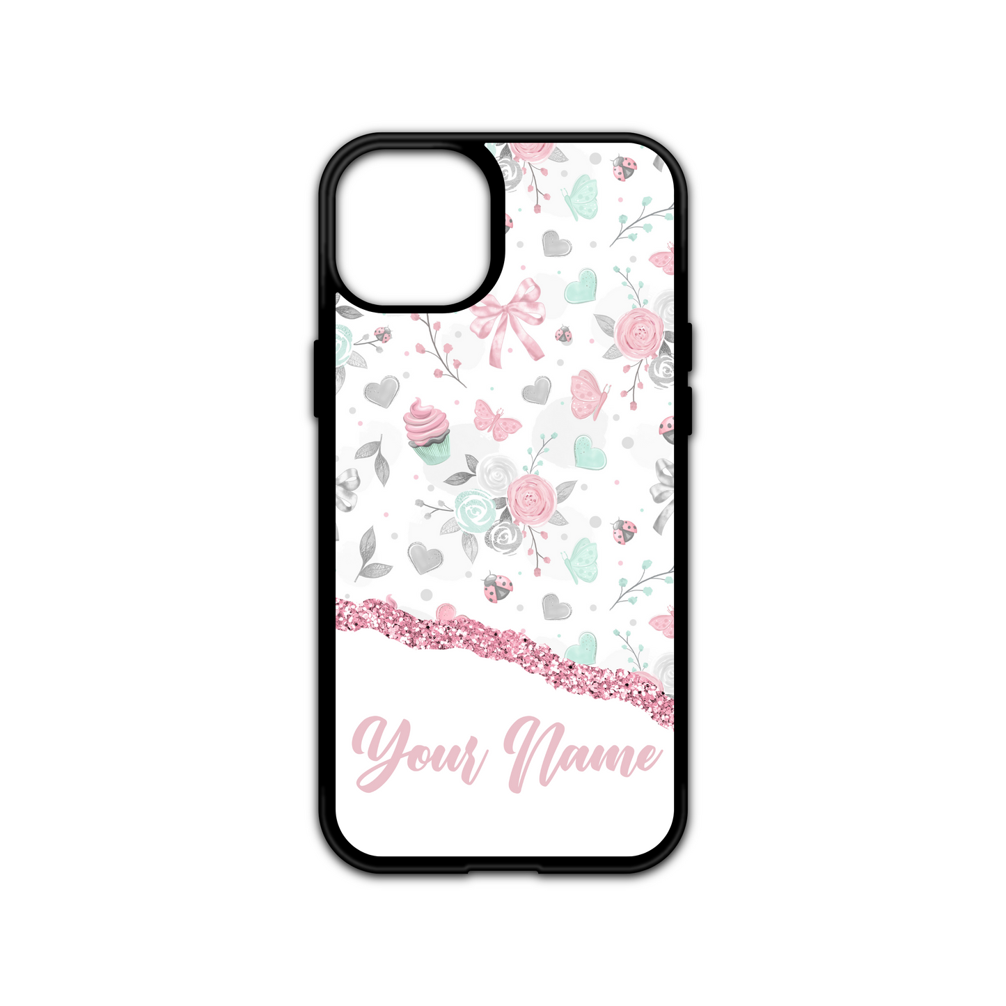 All Things Pretty Watercolour Floral Personalised Name Case