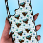Green Highland Cownations Phone Cases