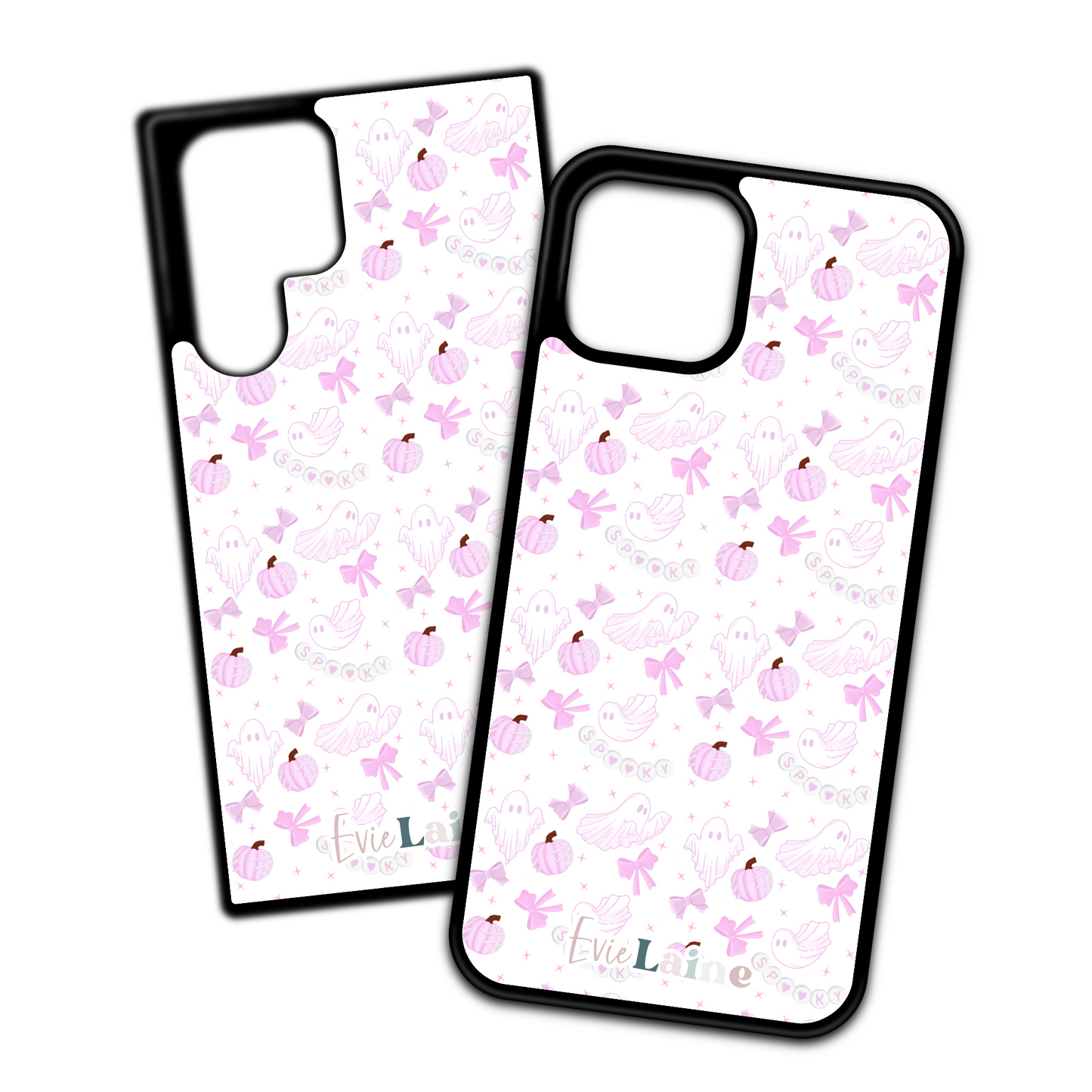 Pink Ghost Town Phone Cases