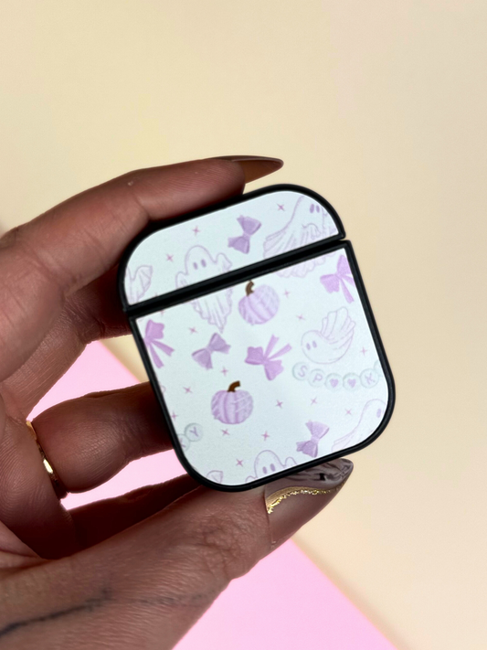 Pink Ghostown Case for Airpods 2