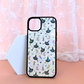 Holographic Just A Floral Witch Phone Case
