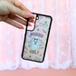 Holographic Pink Bookish Girly Phone Case