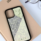Lavender Chunky Marble Phone Cases