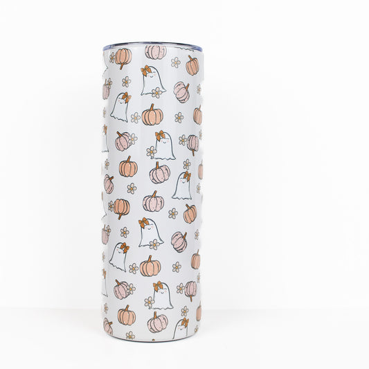 Pumpk-a-Boo 20oz Skinny Tumbler