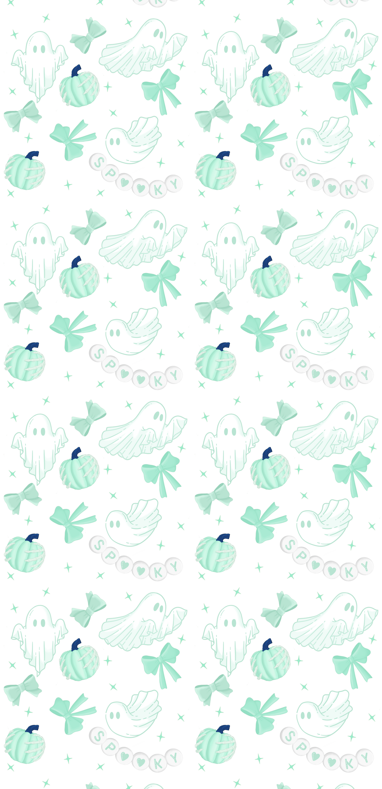 Mint Ghost Town Phone Cases