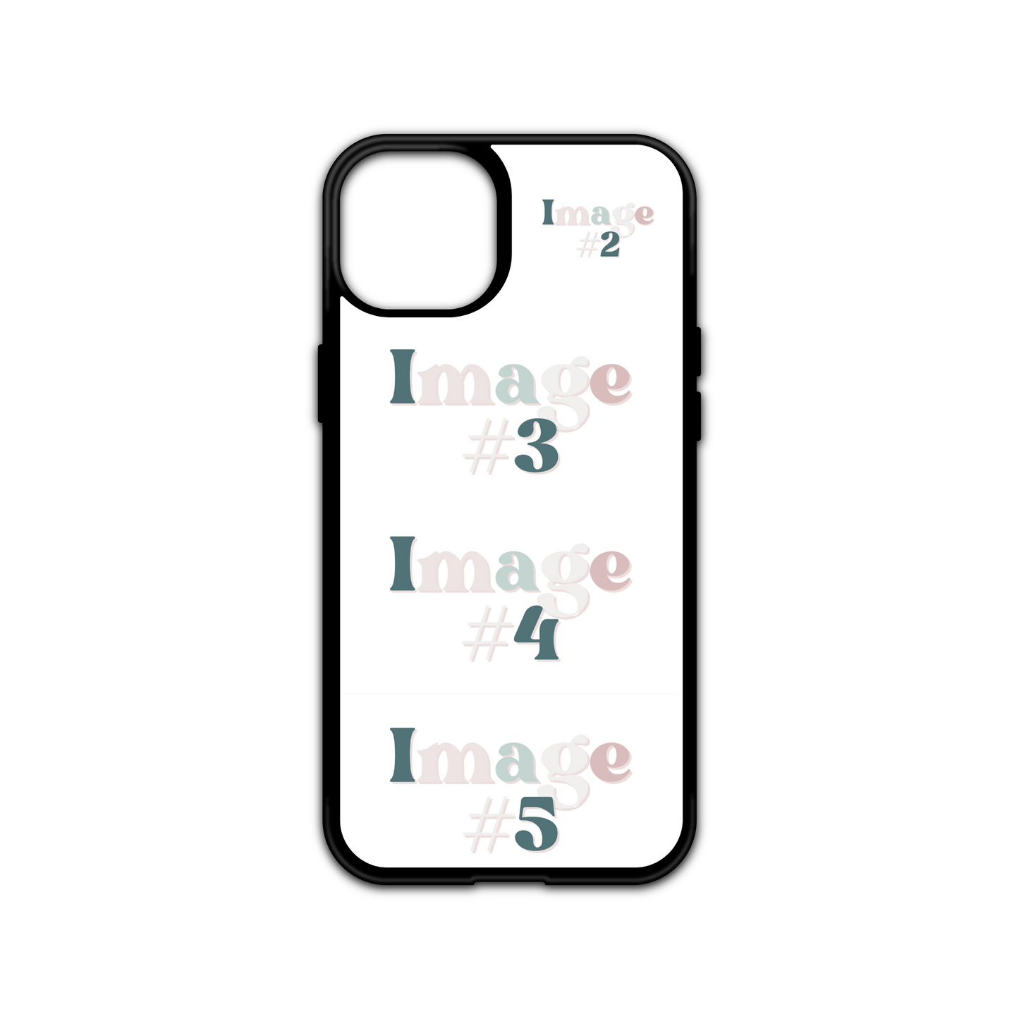 Personalised Four Horizontal Photo Case