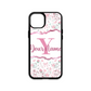 All Things Pretty Floral Personalised Initial and Name Case